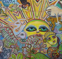 The Painting of Life by Mirka Mora - Accommodation Fremantle