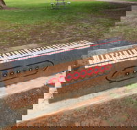 Piano Park Bench Moonta - Accommodation Fremantle