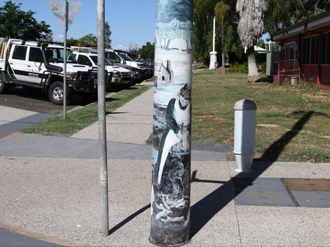 Capella Light Pole Murals - Accommodation Fremantle 0
