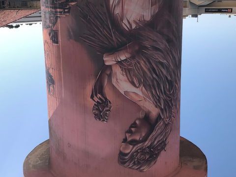 Kadina Water Tower Mural - Accommodation Fremantle 0