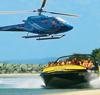 Jet-Boat 30 Minute Express Ride and Helicopter Flight from the Gold Coast - Accommodation Fremantle