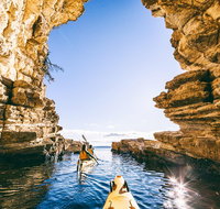 Hobart's Cliffs Caves and Beaches Kayak Tour - Accommodation Fremantle