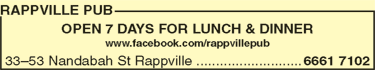 Rappville Pub - Accommodation Fremantle 1
