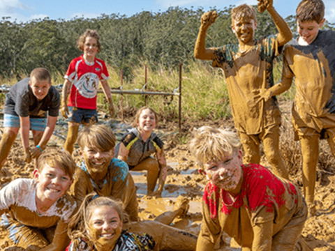 Mini Muddies Obstacle Challenge At Bunnamagoo Estate - Accommodation Fremantle 0