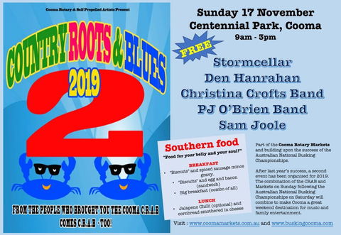 Country Roots And Blues  Music Festival - Accommodation Fremantle 0