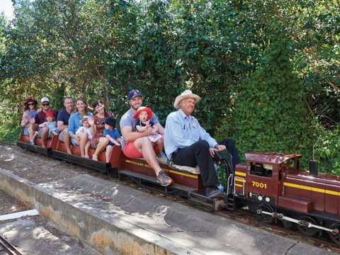 Twilight Run  | Willans Hill Miniature Railway - Accommodation Fremantle 0