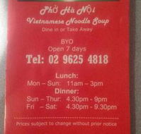 Pho Ha Noi - Accommodation Fremantle
