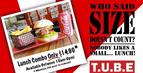 TUBE - The Ultimate Burger Experience - Accommodation Fremantle 2