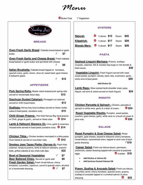 Smokey Joe's Cafe Bar & Grill The Ramada - Accommodation Fremantle 1