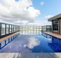 Japanese Style waterfront apt wt rooftop pool - Accommodation Fremantle