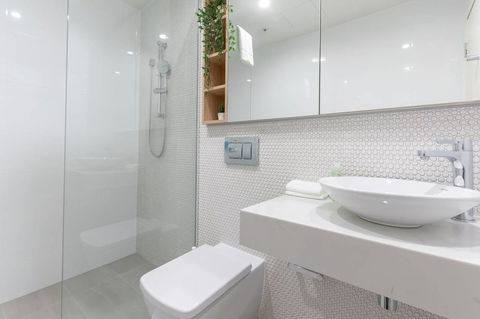 Japanese Style Waterfront Apt Wt Rooftop Pool - Accommodation Fremantle 12