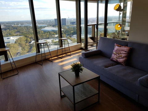 Skygarden Olympic Park View 2 Bedroom Apartment - Accommodation Fremantle 1