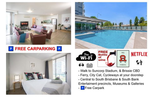 CBD Views-With FREE Wine Free-Carpark-Netflix-WiFi - Accommodation Fremantle 0