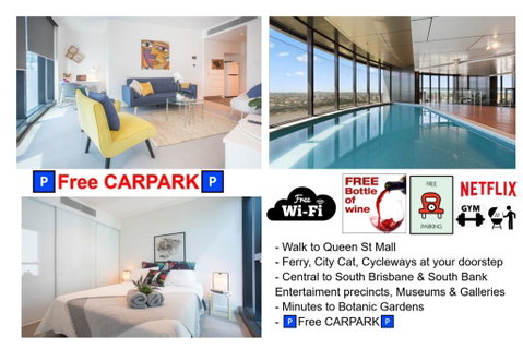 CBD Views-With FREE Wine Free-Carpark-Netflix-WiFi - Accommodation Fremantle 0