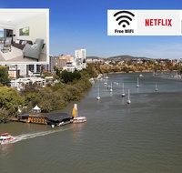 Executive Lux 3 Bedroom - Brisbane CBD - Views - Pool - Wifi - Free parking - Accommodation Fremantle