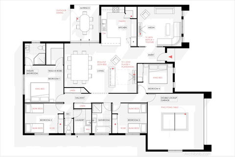 Family Friendly Holiday Home - Accommodation Fremantle 2