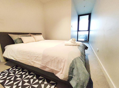 Free Parking+Netfix Luxury Comfy 1Bedroom+Gym+Pool - Accommodation Fremantle 1