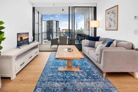Modern 1-Bed Apartment With Balcony And Leisure Area - Accommodation Fremantle 0