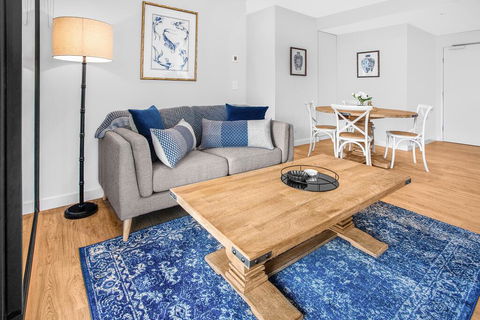 Modern 1-Bed Apartment With Balcony And Leisure Area - Accommodation Fremantle 1
