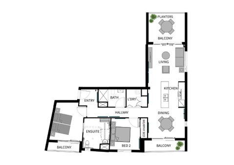 Riverfront Brisbane City - Accommodation Fremantle 3