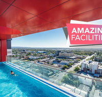 Sky High on Grote - Pool - Gym - Cinema - Fireworks NYE - Accommodation Fremantle
