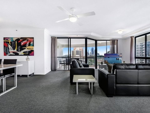 Victoria Square 2 Bed Ocean View Broadbeach - Accommodation Fremantle 2