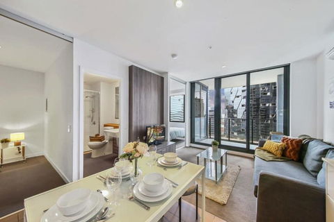 A Comfy & Stylish 2BR Apt Near Southern Cross - Accommodation Fremantle 2