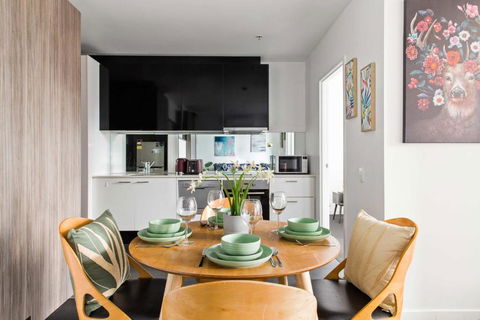 A Cozy 2BR Apt Next To Southern Cross FREE Parking - Accommodation Fremantle 4