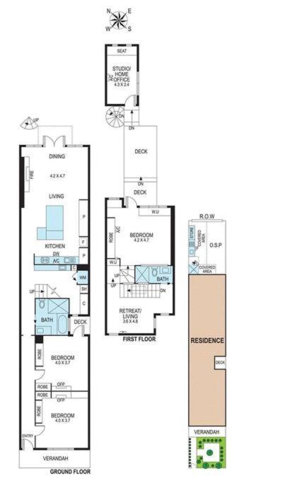 Albert Park Bespoke Brilliance 4Bed 2Bath - Accommodation Fremantle 3