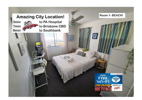 Amazing City Location-Private Room In A Share House-2 Rooms Available!! - Accommodation Fremantle 1