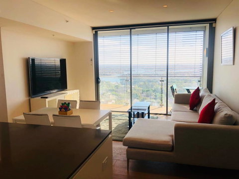 1Bed 1Study Apt With City View &NEW YEAR Firework - Accommodation Fremantle 1