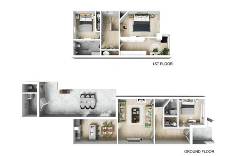 NEWLY RENOVATED LARGE 3.5 BDRM HOUSE! BEST OF MELB - Accommodation Fremantle 1