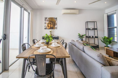 ZEN CENTRAL CBD - Affordable 3-Bdrm Apt In The Heart Of Darwin City - Accommodation Fremantle 3