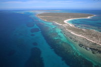 Pink Lake  Abrolhos Islands Scenic Flight, Geraldton