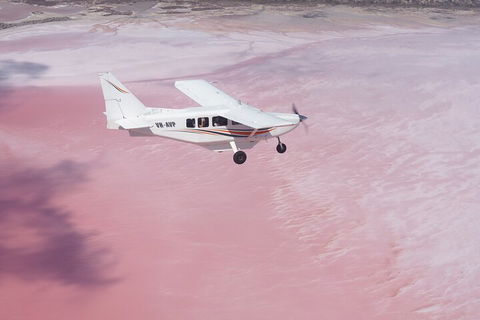Pink Lake + Abrolhos Islands Scenic Flight - Accommodation Fremantle 2