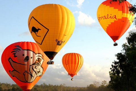Natural Bridge & Springbrook Waterfalls Tour + Hot Air Balloon With Breakfast - Accommodation Fremantle 0