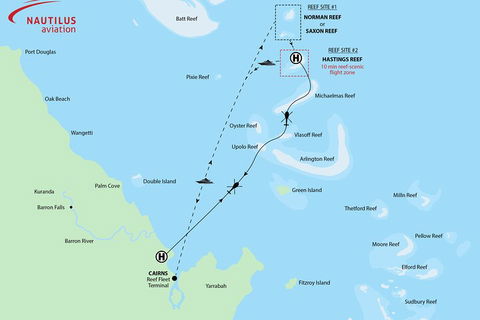 Great Barrier Reef Scenic Helicopter Tour And Cruise From Cairns - Accommodation Fremantle 4