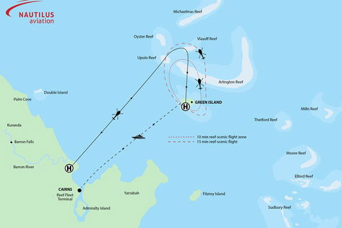 Fly To Green Island - Cruise Return - Accommodation Fremantle 0
