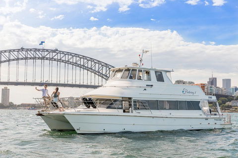 Vivid 90-Minute Sydney Harbour Intimate Catamaran Cruise With Canapes - Accommodation Fremantle 1