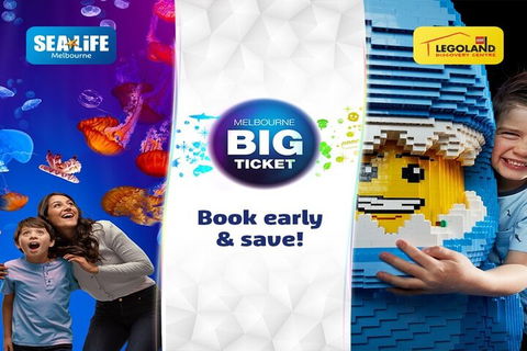 Melbourne BIG Ticket - LEGOLAND Discovery And SEA LIFE Melbourne - Accommodation Fremantle 4