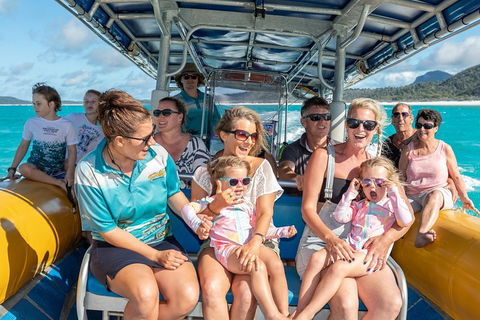 Ocean Rafting Tour To Whitehaven Beach, Hill Inlet Lookout & Top Snorkel Spots - Accommodation Fremantle 3