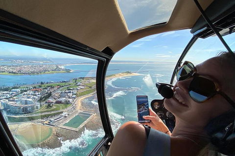25-30 Minute Newcastle & Macquarie Helicopter Shared Flight - Accommodation Fremantle 5